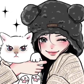 Q版手绘头像设计定制情侣宠物动漫头像